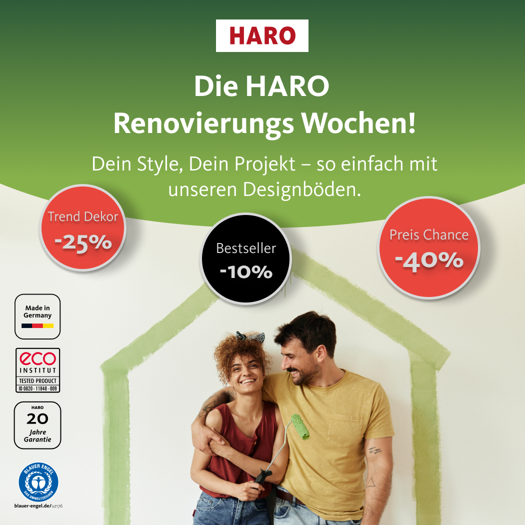 HARO Renovierungswochen